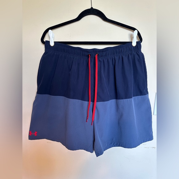Men’s Under Armour Harbor Heritage Volley Swim Shorts - Picture 4 of 11